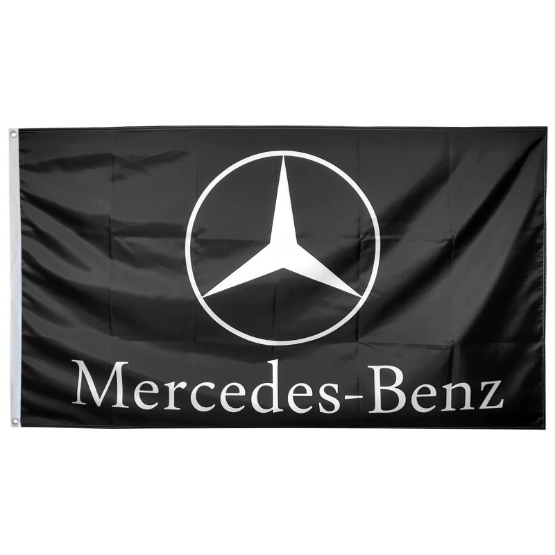 Mercedes Benz Car Racing Banner Flag