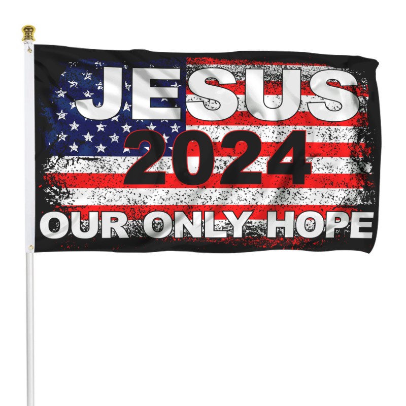 JESUS 2024 Flag Banner