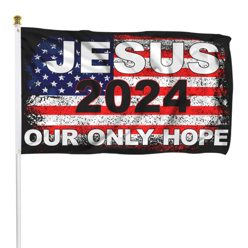 JESUS 2025 Flag Banner