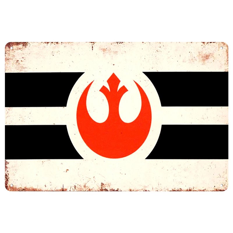 Vintage Star Wars Rebel Alliance Tin Sign