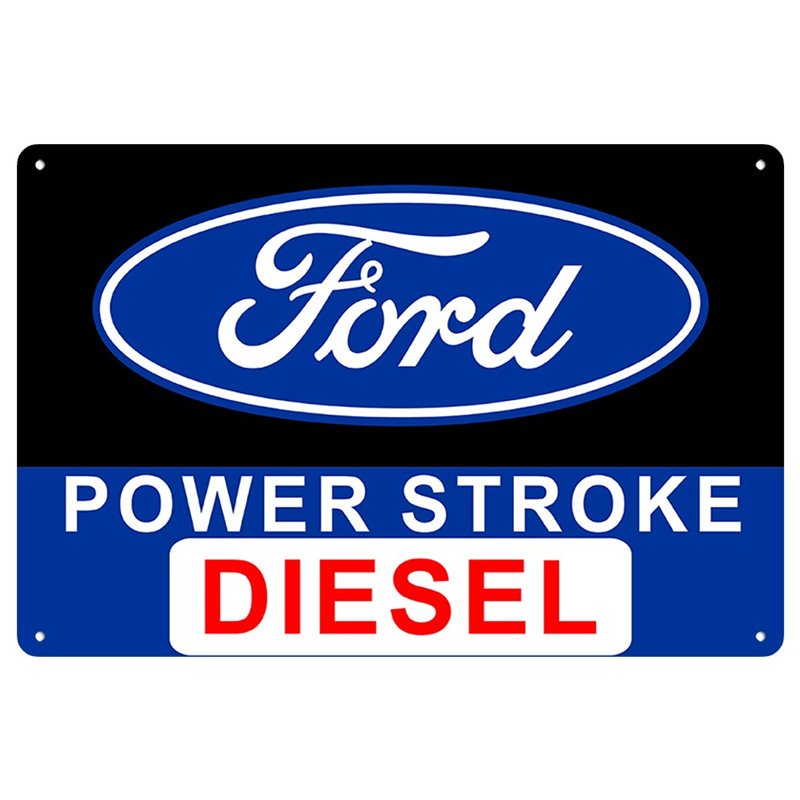 Ford Power Stroke Diesel Tin Sign