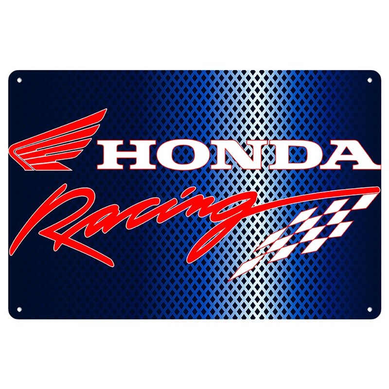 Honda Racing Tin Sign