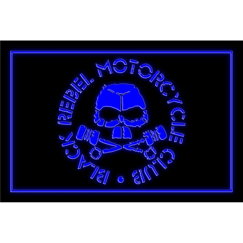 Black Rebels Motorcycle Clubs LED Sign