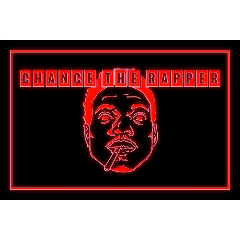 Chance the Rappers LED Sign