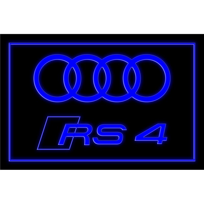 Audi RS4 LED Sign