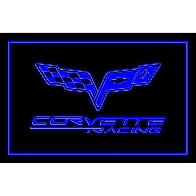 Chevrolet Corvette Racing LED Sign
