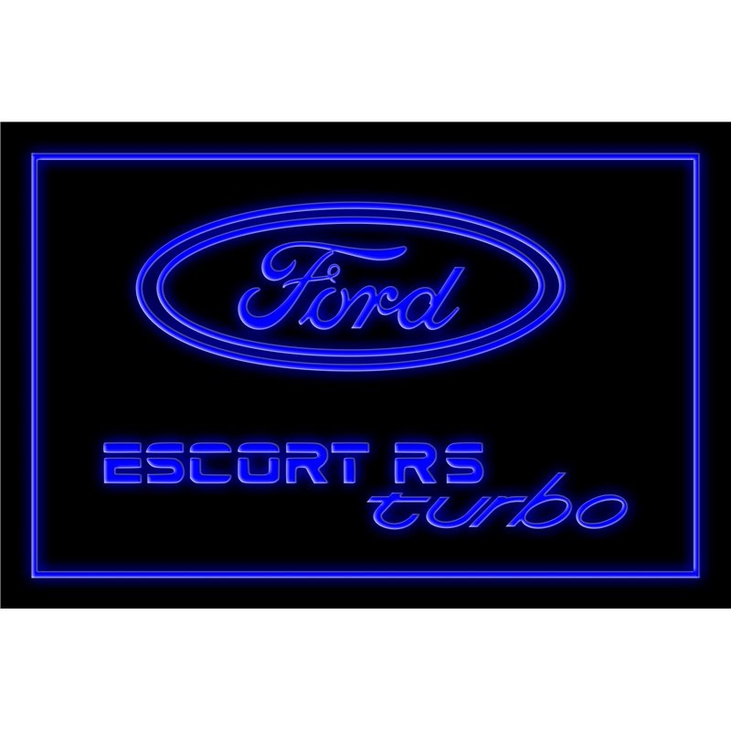 Ford Escort RS Turbo 2 LED Sign