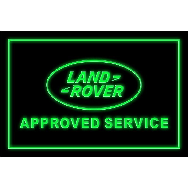 Land Rover Approved Service LED Sign