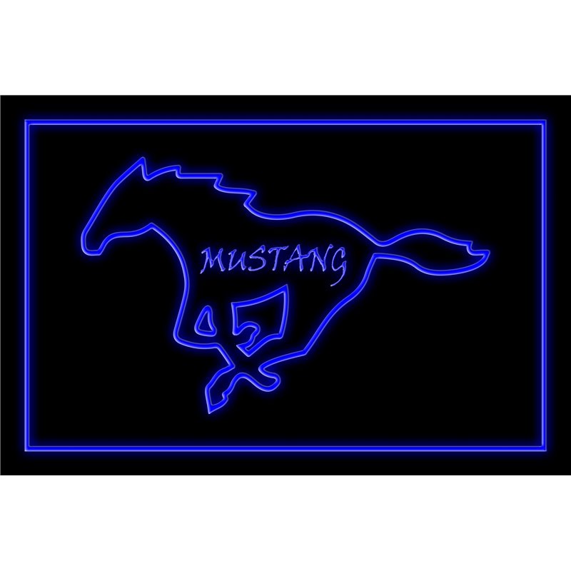 FREE Mustang LED Sign 01