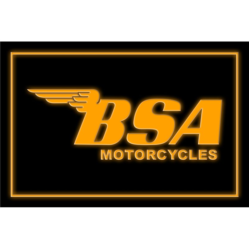 BSA Motorcycles LED Sign
