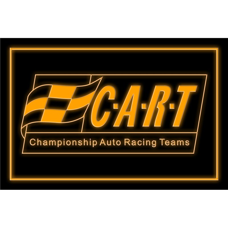 Cart Championship Auto Racing Teams LED Sign