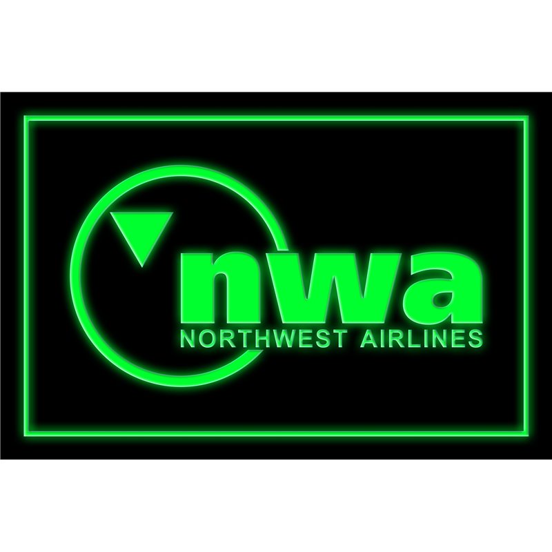 Northwest Airlines LED Sign
