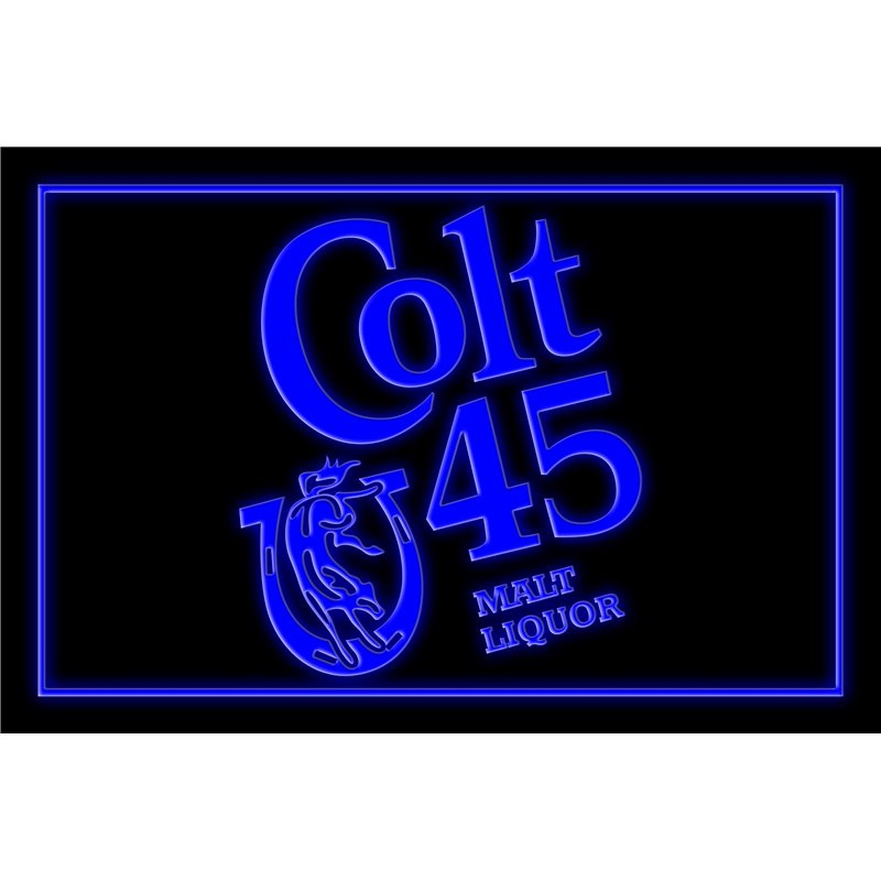 Colt 45 Malt Liquor LED Sign