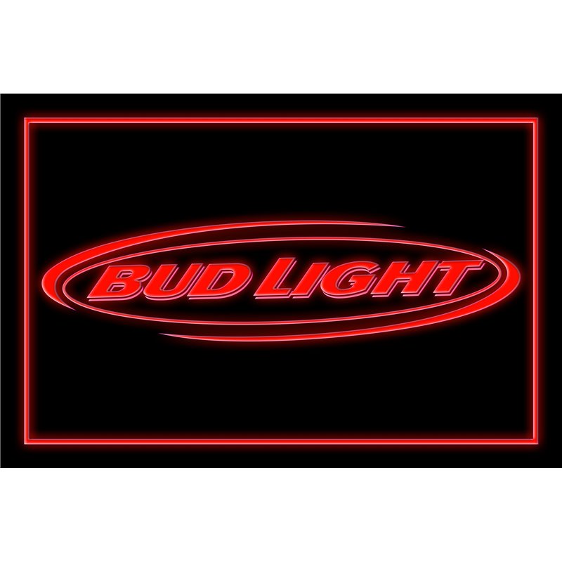 Bud Light Beer Bar Pub Club NR LED Sign