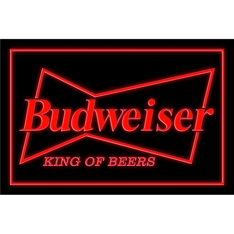 Budweiser King Beer Bar Pub Club LED Sign