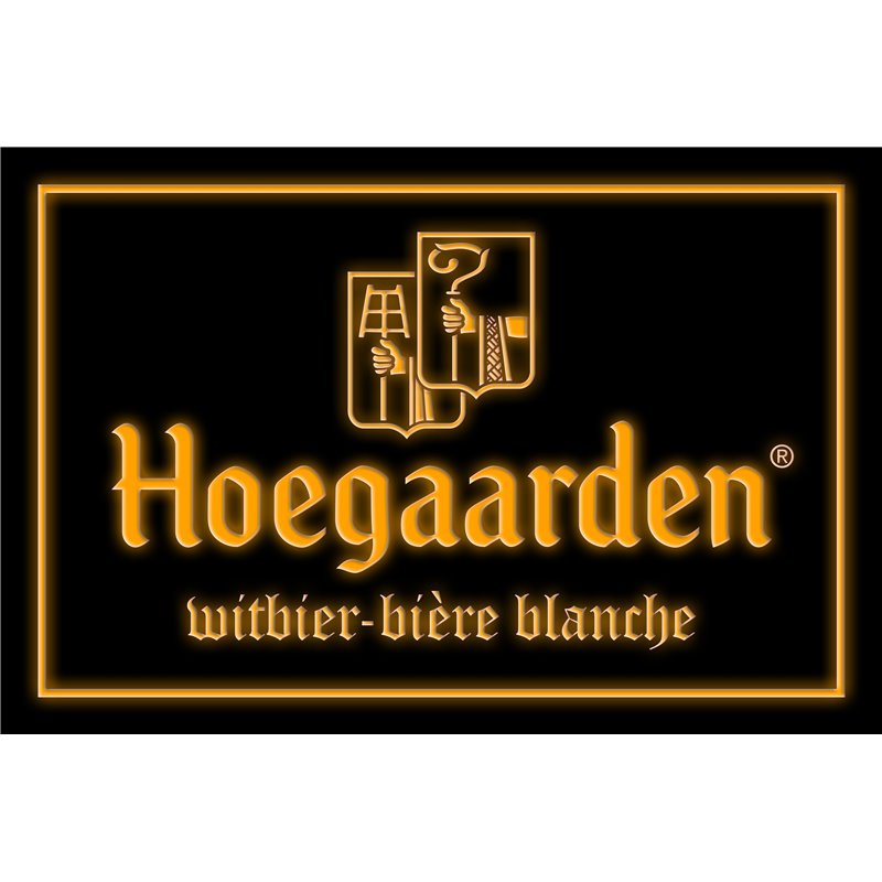 Hoegaarden Belgium Beer Bar LED Sign