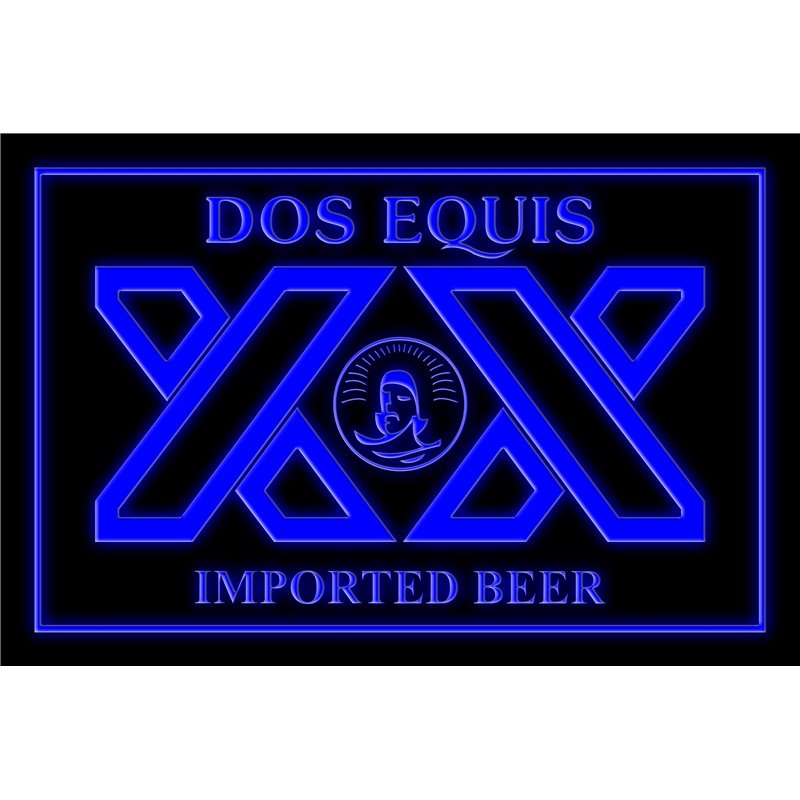 Dos Equis Beer Bar Pub LED Sign