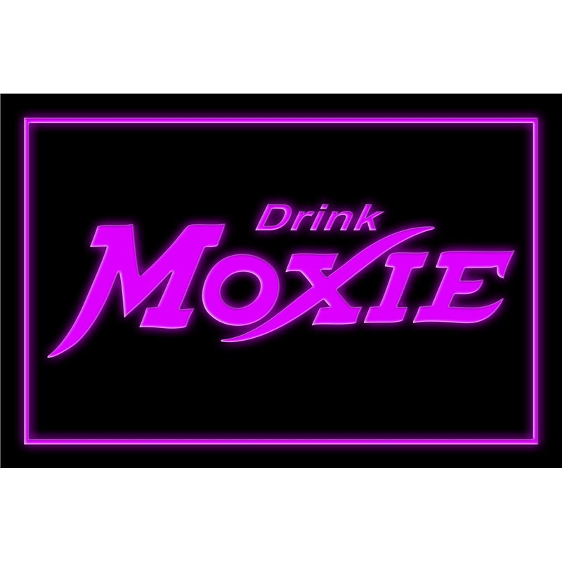 Drink Moxie LED Sign