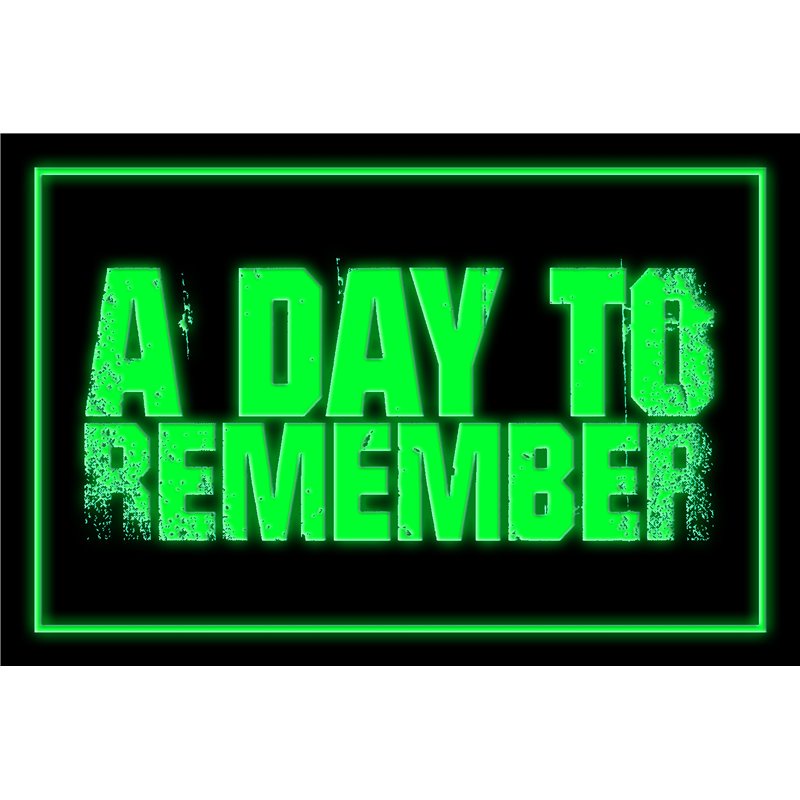 A Day to Remember LED Sign 04