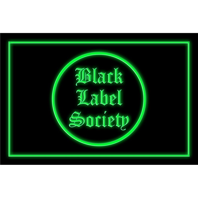 Black Label Society LED Sign 02