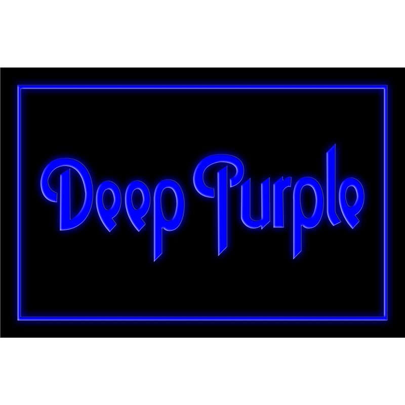 Deep Purple LED Sign