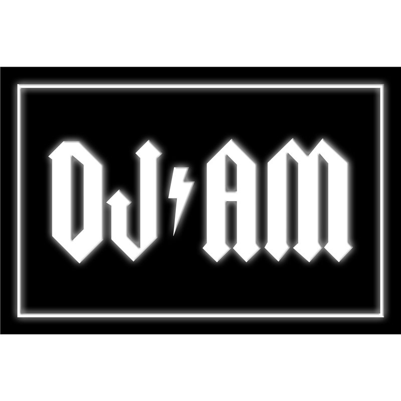 DJ AM LED Sign