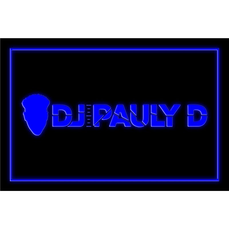 DJ Pauly D LED Sign