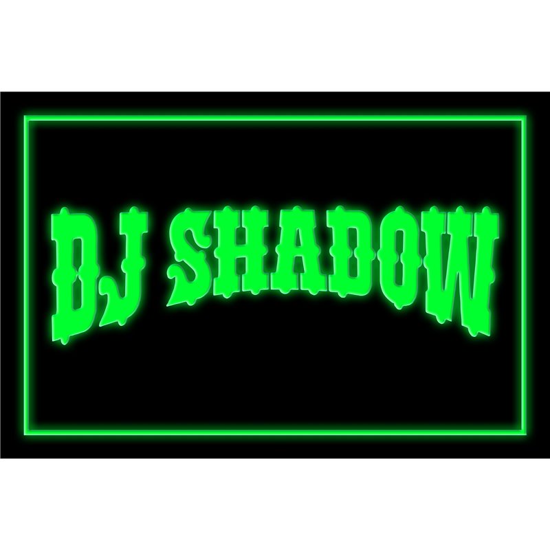 DJ Shadow LED Sign