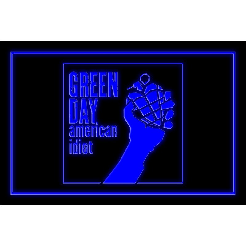 Green Day American Idiot LED Sign
