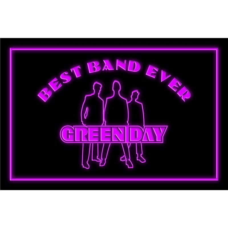 Green Day Best Band Ever LED Sign