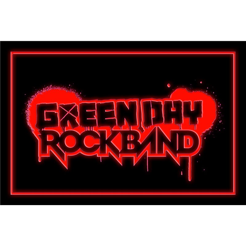 Green-Day Rockband LED Sign
