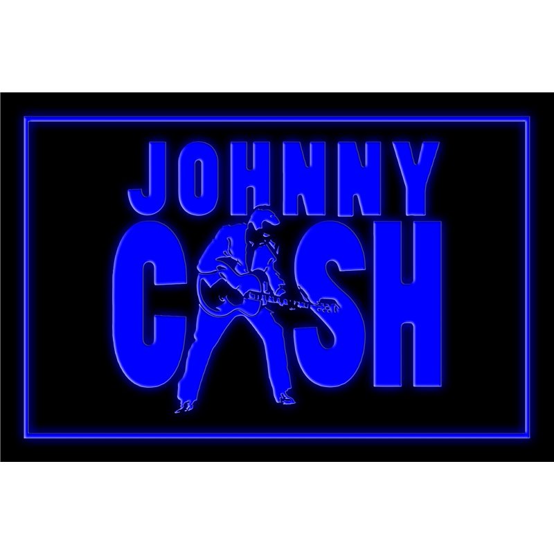 Johnny Cash LED Sign