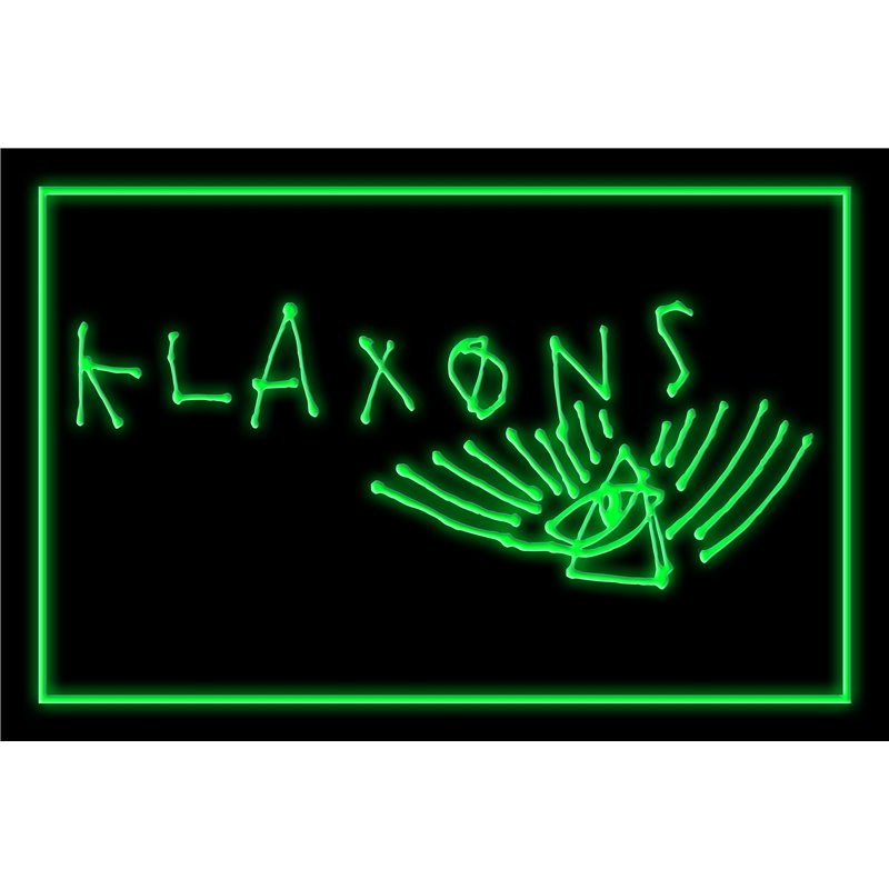 Klaxons LED Sign
