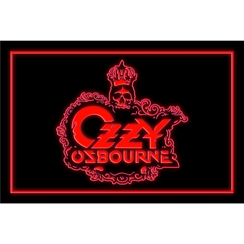 Ozzy Osbourne LED Sign