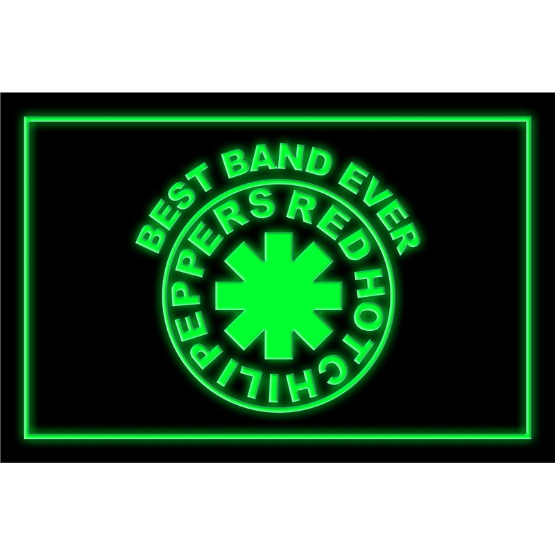Red hot Chili Best Band Ever peppers LED Sign