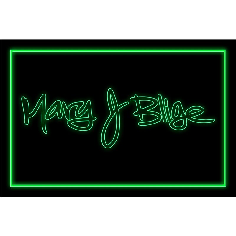 Mary J. Blige LED Sign