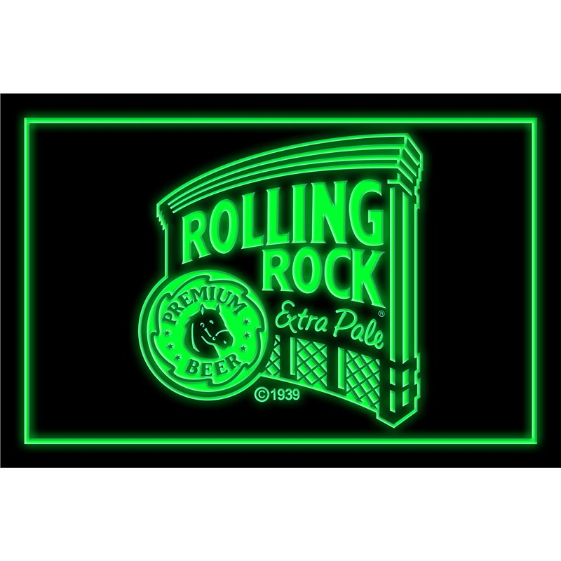 Rolling Rock Beer Pub LED Sign