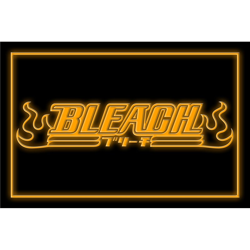 Bleach LED Sign