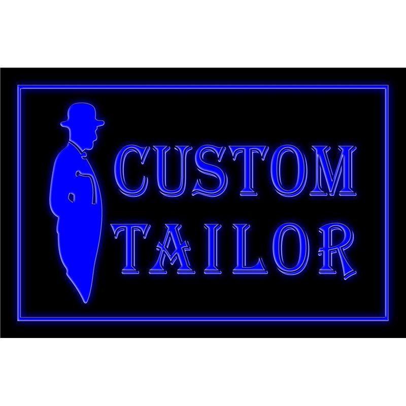 Custom Tailor Shop LED Sign