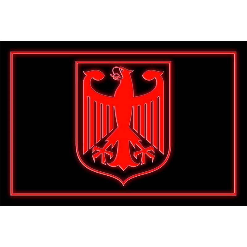 German Eagle Flag Led Sign