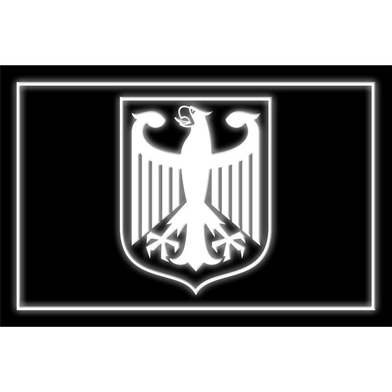 German Eagle Flag Led Sign