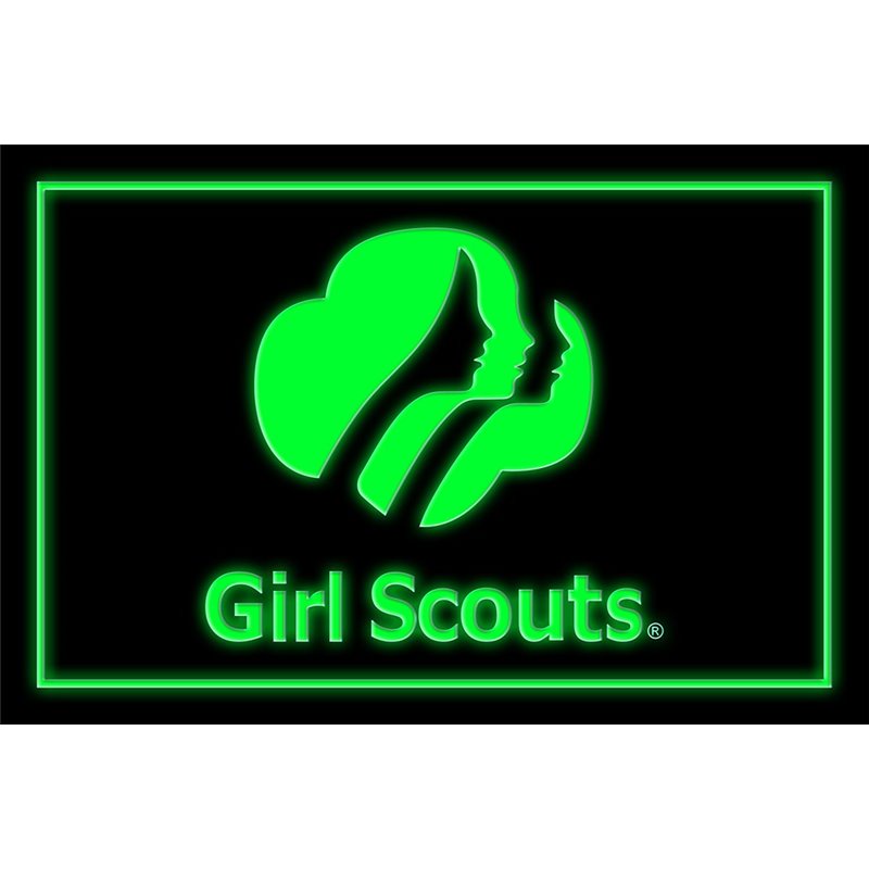 Girl Scouts America Bar Led Sign