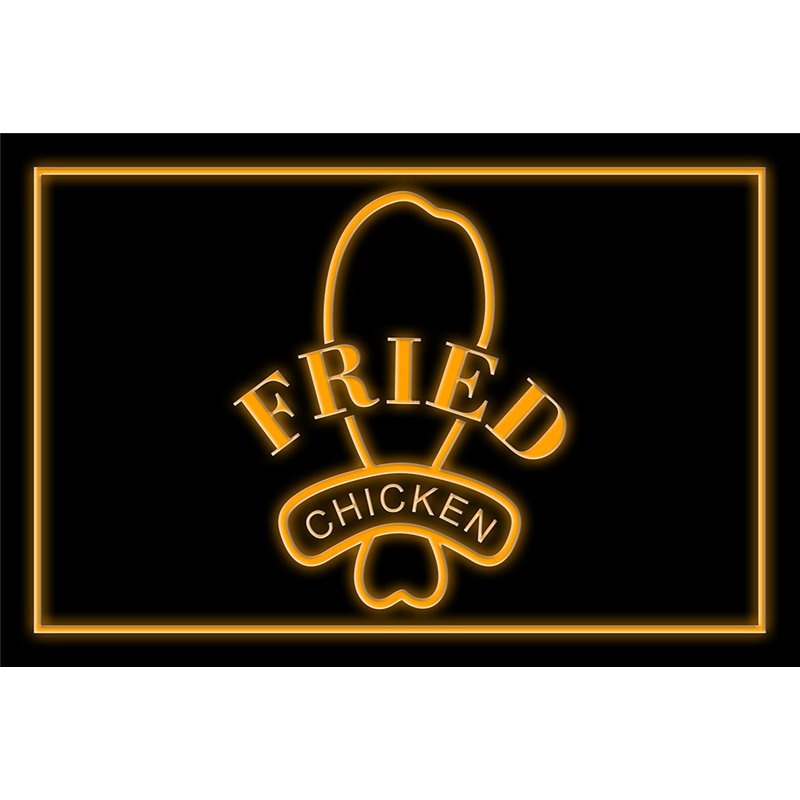 Fried Chicken Shop Restaurant Led Sign
