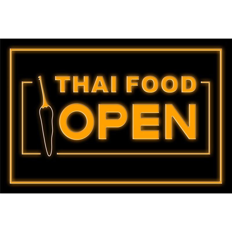 Thai Food Thailand Led Sign