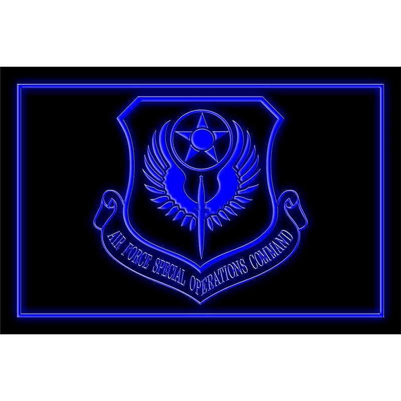 US Air Force Special Operations Command Metal Tin Sign