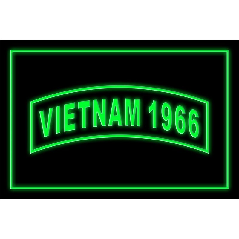 US Army Vietnam 1966 Metal Tin Sign