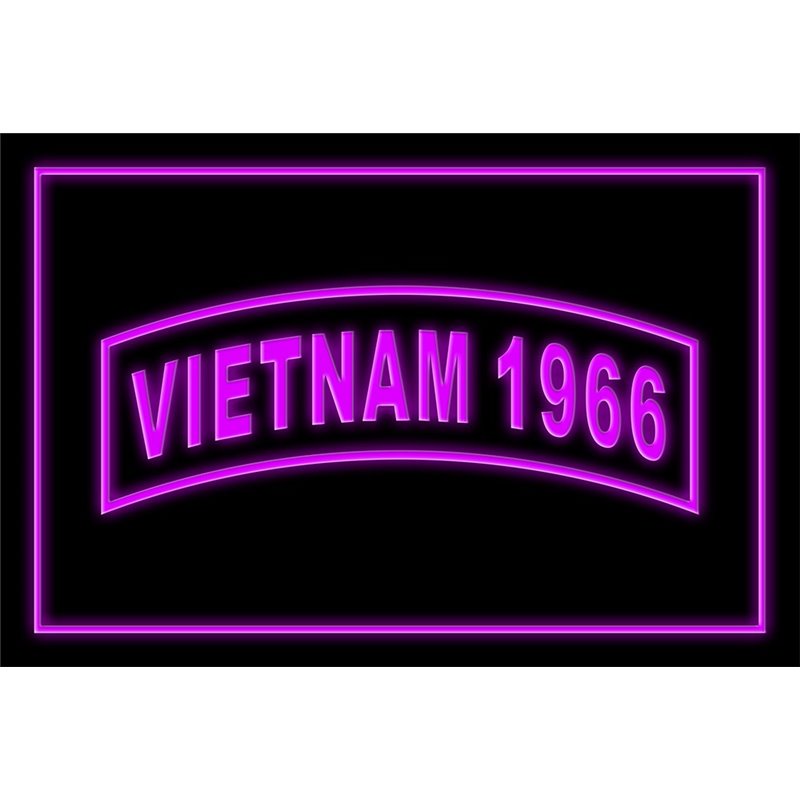 US Army Vietnam 1966 Metal Tin Sign