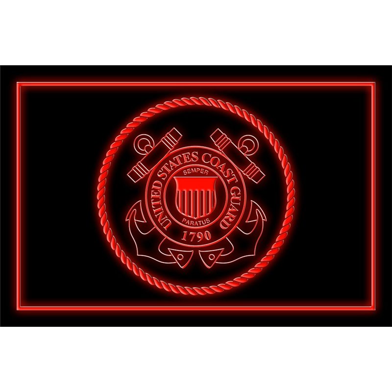 U.S. Coast Guard 1790 Metal Tin Sign