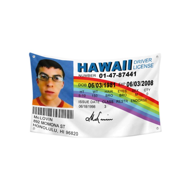 McLovin ID Flag