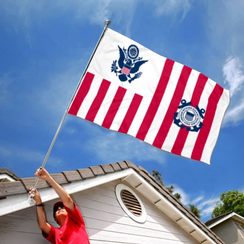 Ensign Of The United States Coast Guard Flag Banner